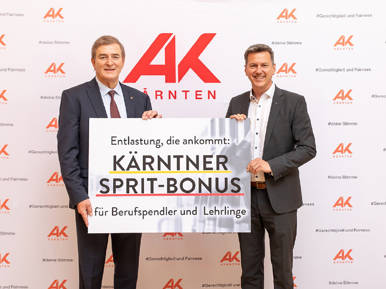 v.l.: AK-Pr&auml;sident G&uuml;nther Goach, Landeshauptmann Ing. Daniel Fellner &copy; Gernot Gleiss 